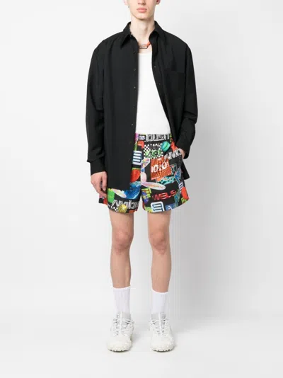 Ambush Graphic-print Elasticated-waistband Shorts