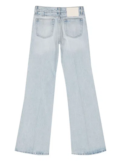 Shop Ami Alexandre Mattiussi Ami Paris Flare Leg Denim Jeans