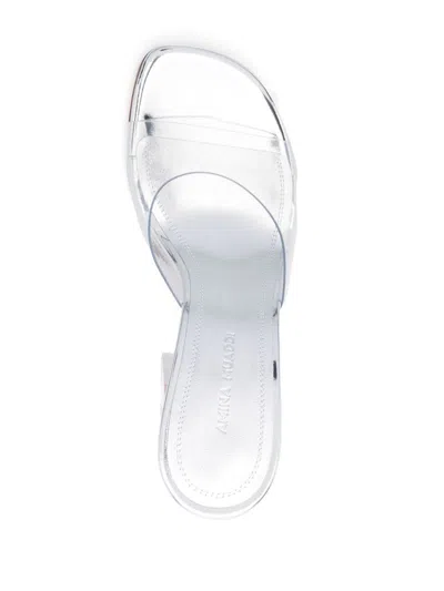 Amina Muaddi Women Brigitte Pvc Heel Mules