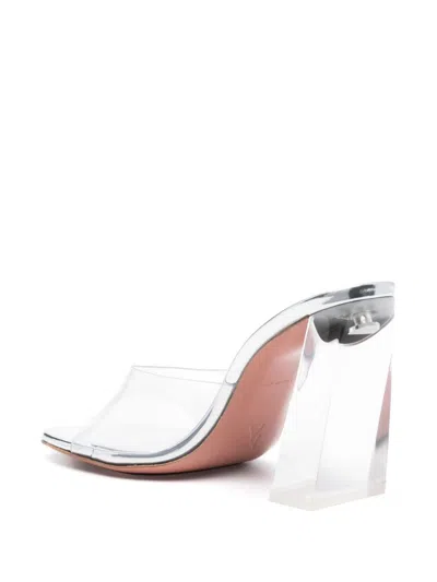 Amina Muaddi Women Brigitte Pvc Heel Mules
