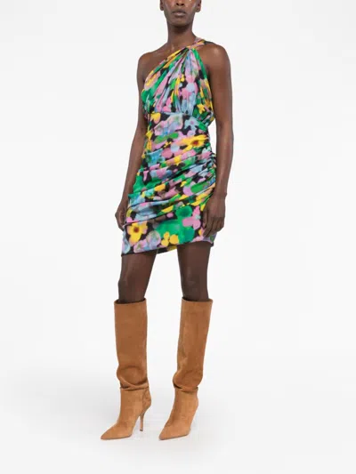 Az Factory With Lutz Huelle One Shoulder Mini Dress