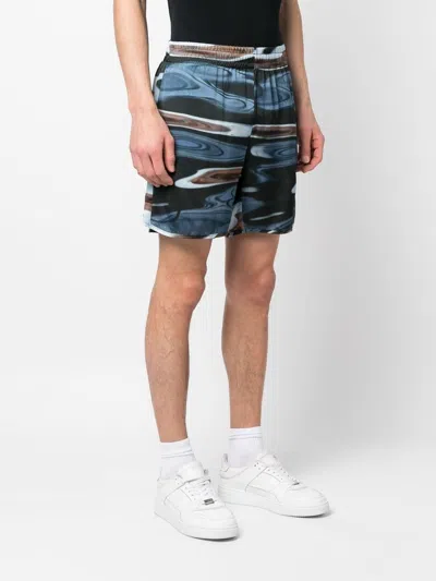 Blue Sky Inn Graphic Print Track Shorts