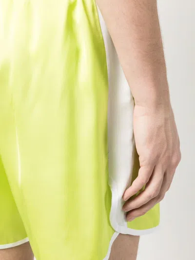 Blue Sky Inn Contrasting-sides Track Shorts