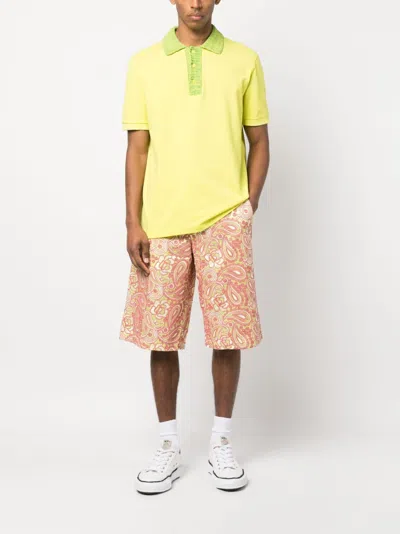 Bluemarble Embroidered Knee-length Wide Leg Shorts