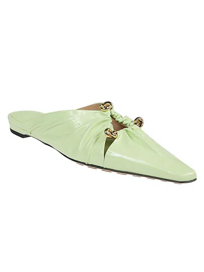 Bottega Veneta Women Bunnie Leather Mules