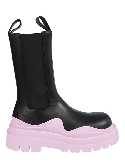 Bottega Veneta Bv Tire Leather Bots