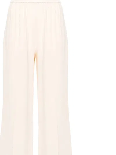 Shop Forte Forte Trousers In Beige