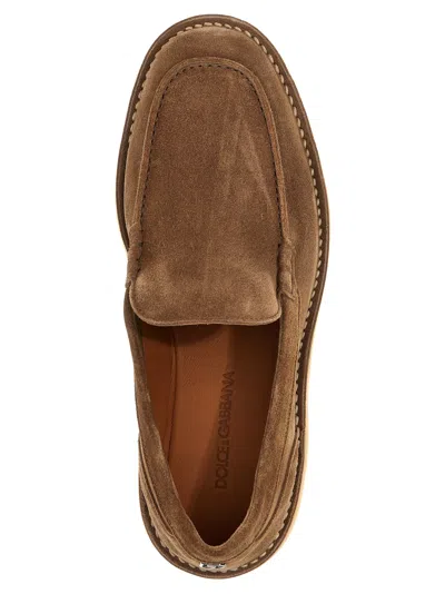 Shop Dolce & Gabbana Suede Loafers