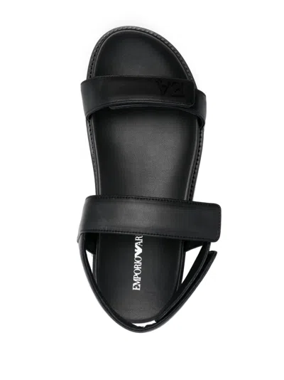 E 'clat Leather Flat Sandals