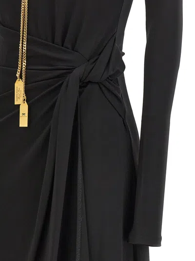 Shop Elisabetta Franchi Chain Dress