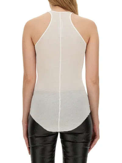 Shop Rick Owens Tank Top In White