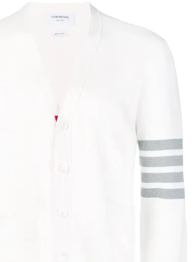 Shop Thom Browne Sweaters In White