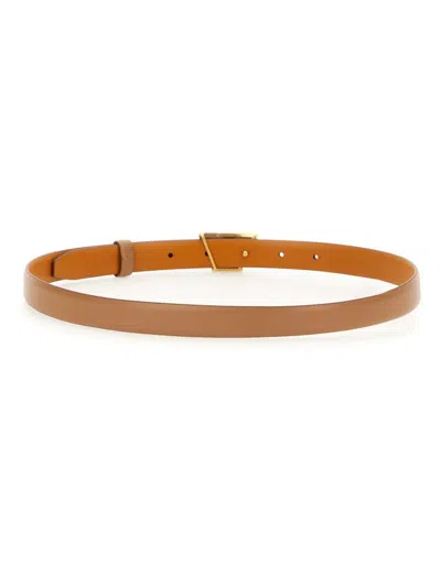 Shop Tod's Reversible Belt T Timeless In Buff