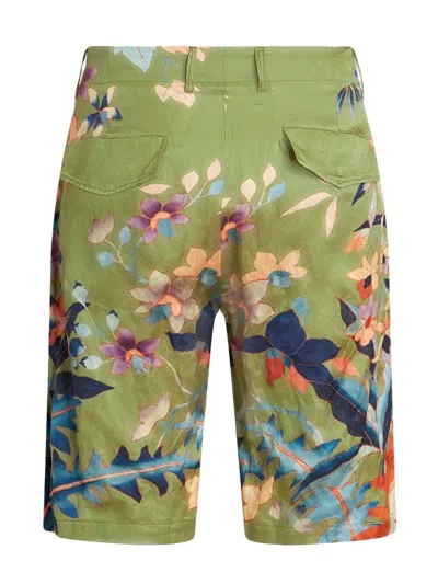 Etro Bermuda Shorts With Floral Print