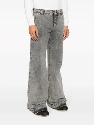 Etro Logo-embroidered Basic Flared Jeans