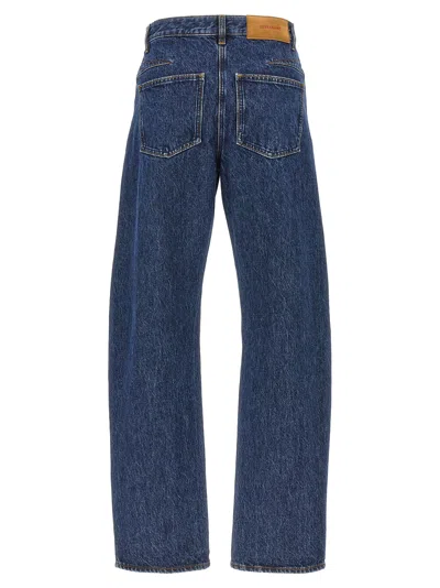 Shop Ferragamo 'marmorizzato' Jeans