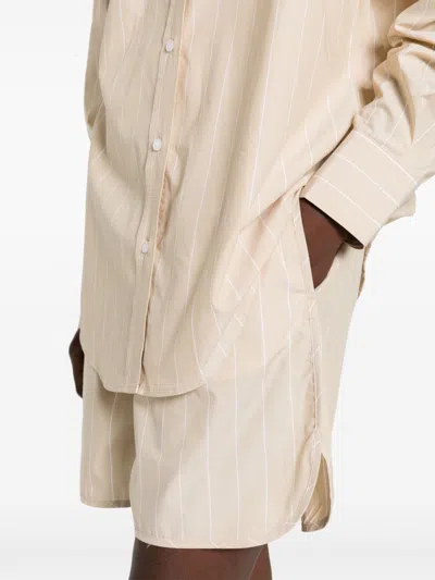 Filippa K Striped Drawstring Shorts
