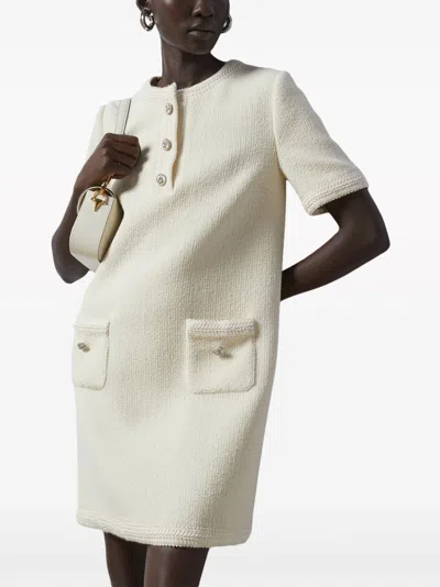 Gucci Cruise Wool Tweed Dress