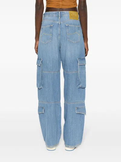 Jacob Cohen Riri Logo-embroidered Jeans