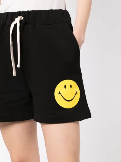 Joshua Sanders Smiley-face Print Cotton Shorts
