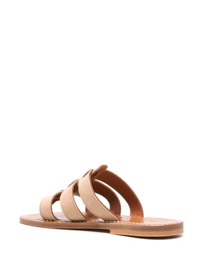 Kjacques K.jacques Dolon Leather Flat Mules