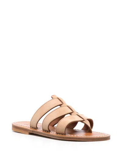 Kjacques K.jacques Dolon Leather Flat Mules