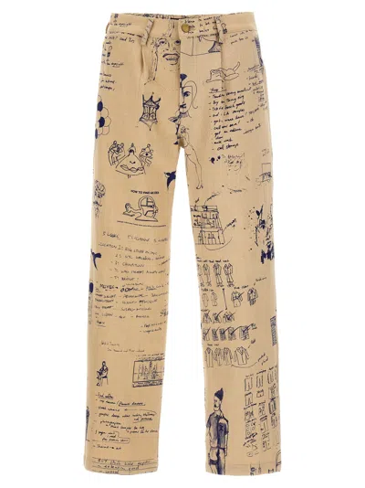 Shop Kidsuper 'doodles' Trousers