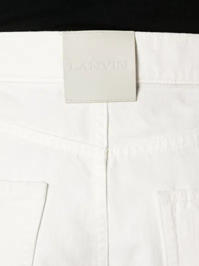 Lanvin Cotton Regular Jeans