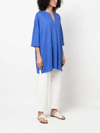 Majestic Three-quarter Sleeve Tunic Top