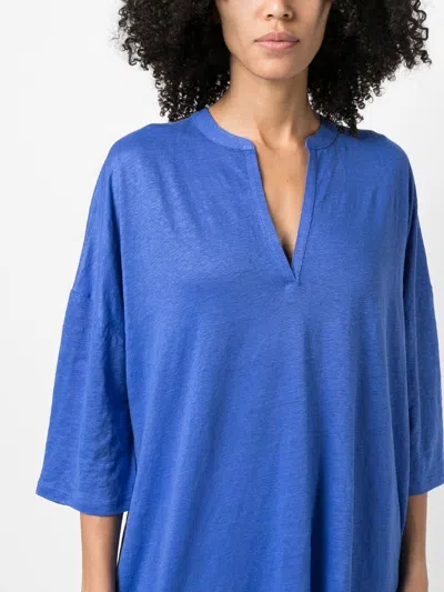 Majestic Three-quarter Sleeve Tunic Top