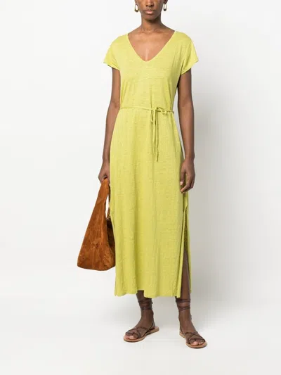 Majestic Filatures Linen Blend Long Dress