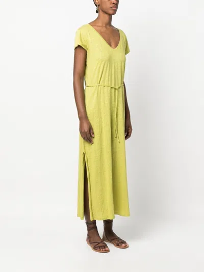 Majestic Filatures Linen Blend Long Dress