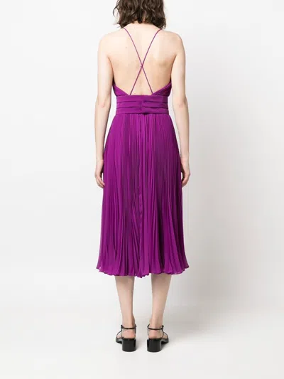 Max Mara Women Flared Pleated Dress