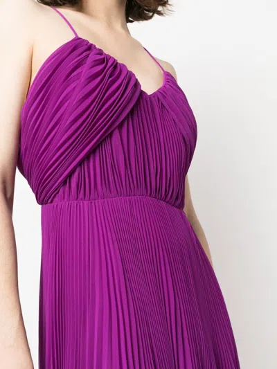 Max Mara Women Flared Pleated Dress