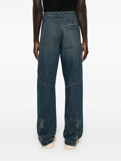 Shop Mm6 Maison Margiela Straight Denim Jeans