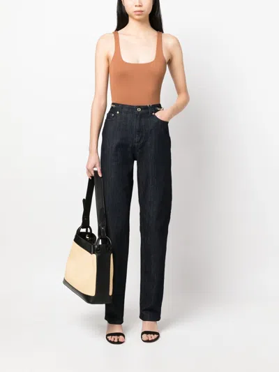 Michael Michael Kors Mmk Cropped Denim Jeans