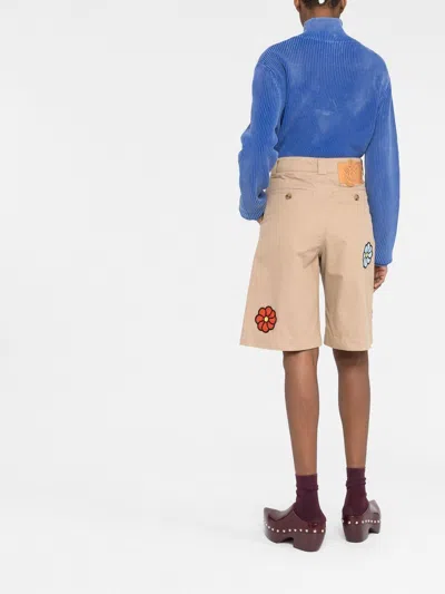 Moncler Genius 1 Moncler Jw Anderson Woman Shorts & Bermuda Shorts Sand Size 12 Cotton