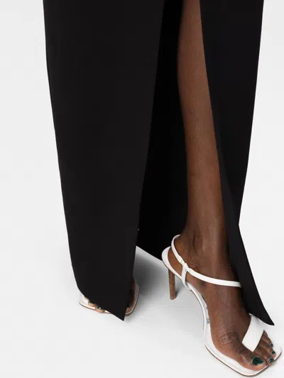 Monot Pre Silk Crepe Long Dress