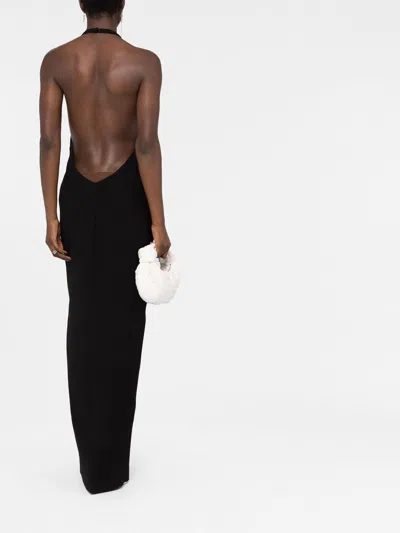 MONOT PRE MONOT PRE SILK CREPE LONG DRESS 