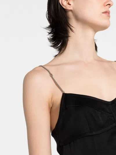 Palm Angels Chain-straps Mini Dress