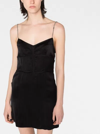 Palm Angels Chain-straps Mini Dress