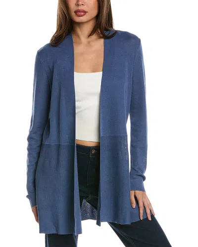 Shop Anne Klein Monteray Cardigan In Blue