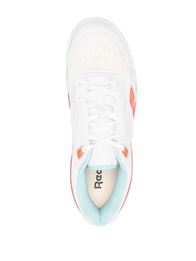 Shop Reebok By Palm Angels Bb4000 Leather Sneakers