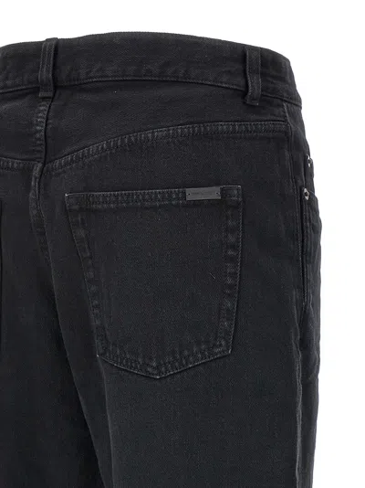 Saint Laurent Vanessa Straight-leg-jeans Mit Hohem Bund