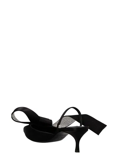 Sergio Rossi Black Pointed Toe Heels