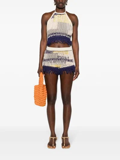 Sport Max Sportmax Cotton Knitted Shorts