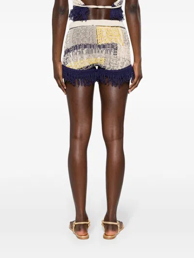 Sport Max Sportmax Cotton Knitted Shorts