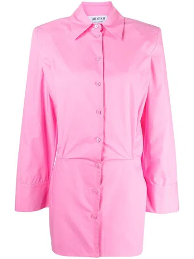 Attico Margot Mini Shirt Dress