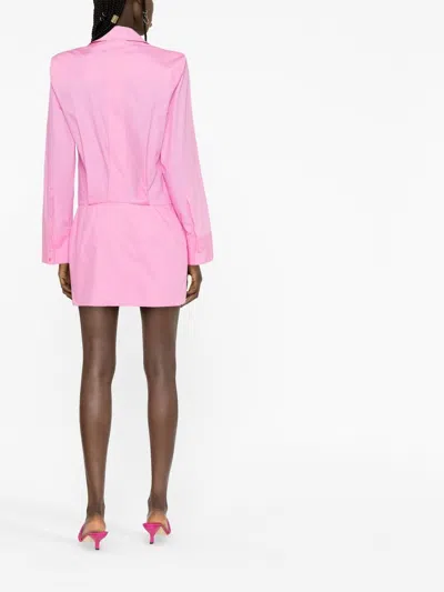 Attico Margot Mini Shirt Dress