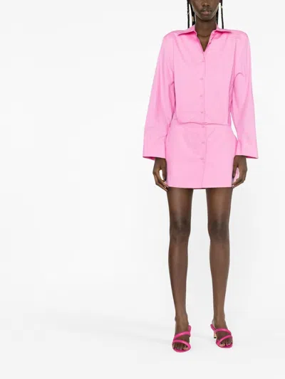 Attico Margot Mini Shirt Dress